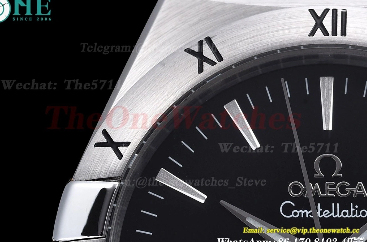 GDF Black Constellation 41mm Dial LE SS MY8215 0113